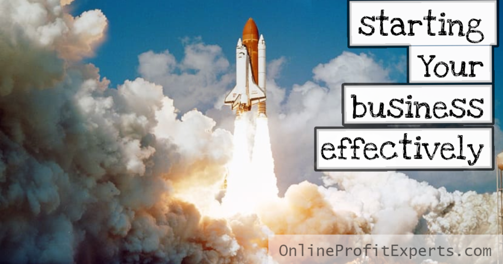starting your business effectively - image